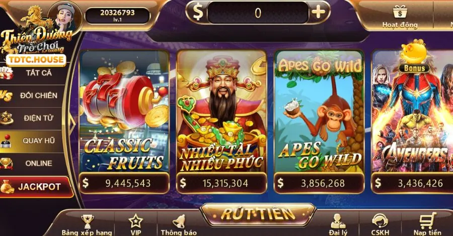 Tỷ lệ thắng cao & Jackpot khủng